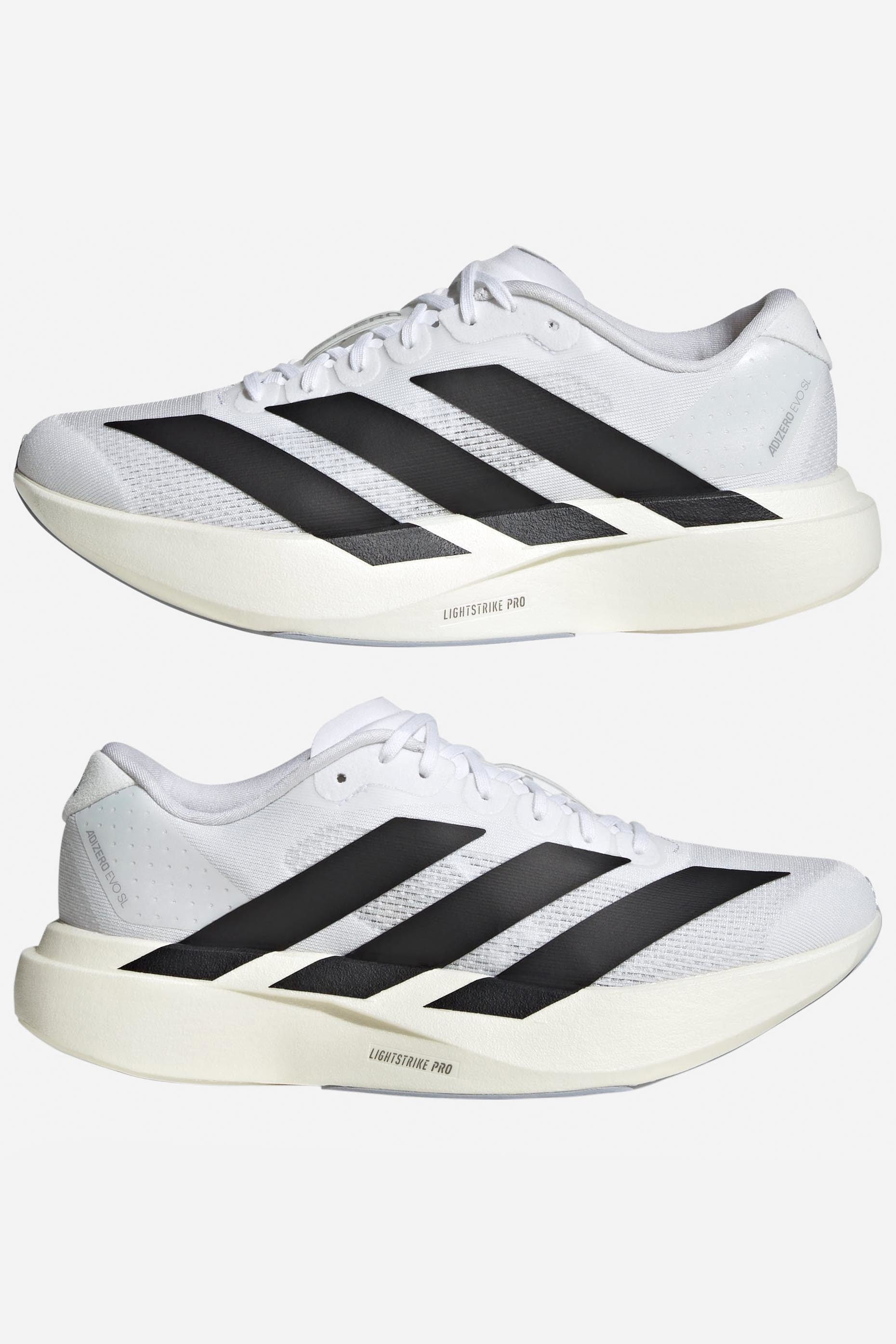 Adizero Evo SL chaussures de course - Footwear White + Core Black