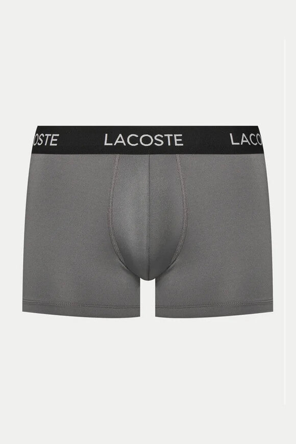 Set of 3 boxers - Black + Lead Grey + White
