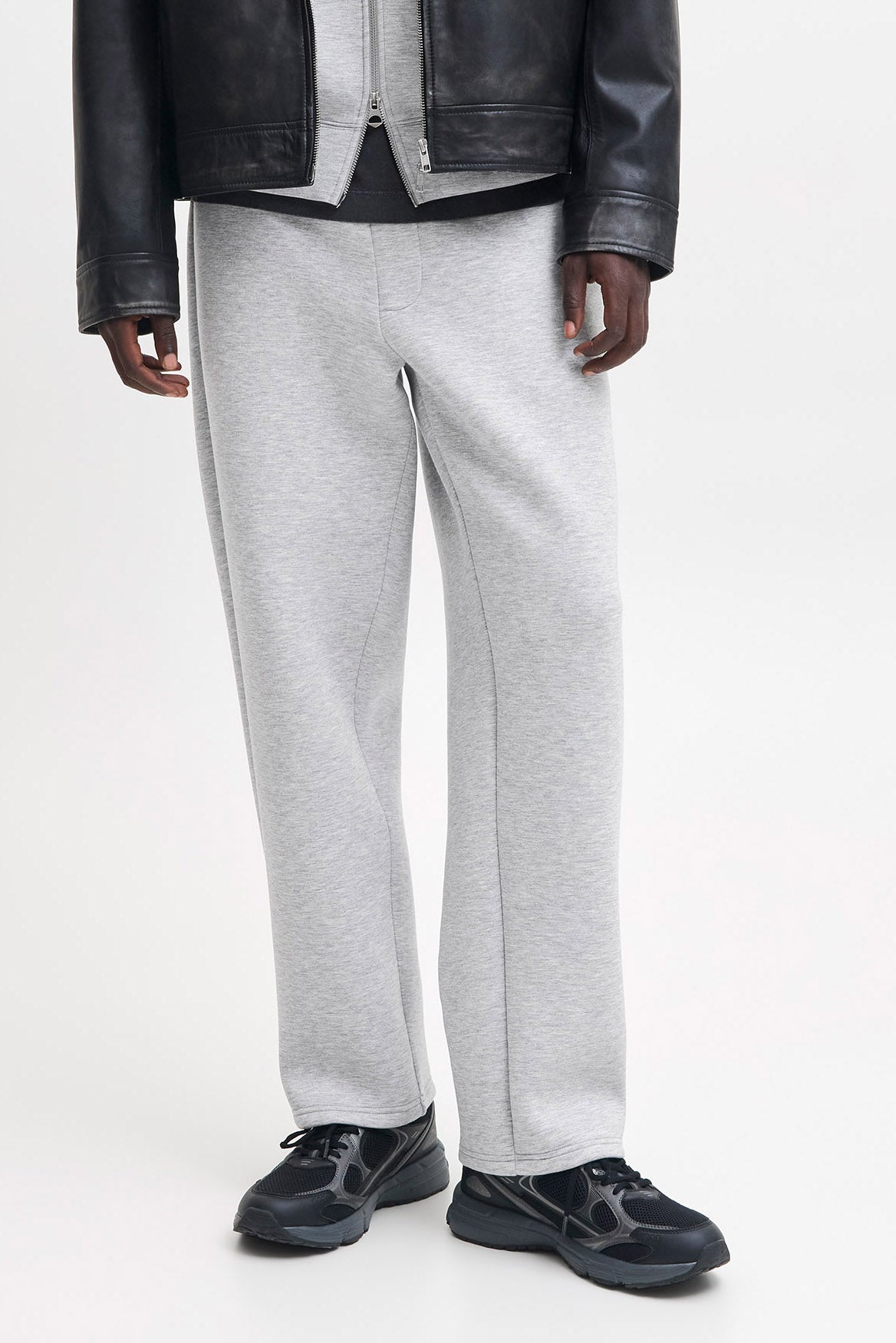 JPSTBILL pantalon de survêtement - Light Grey Melange