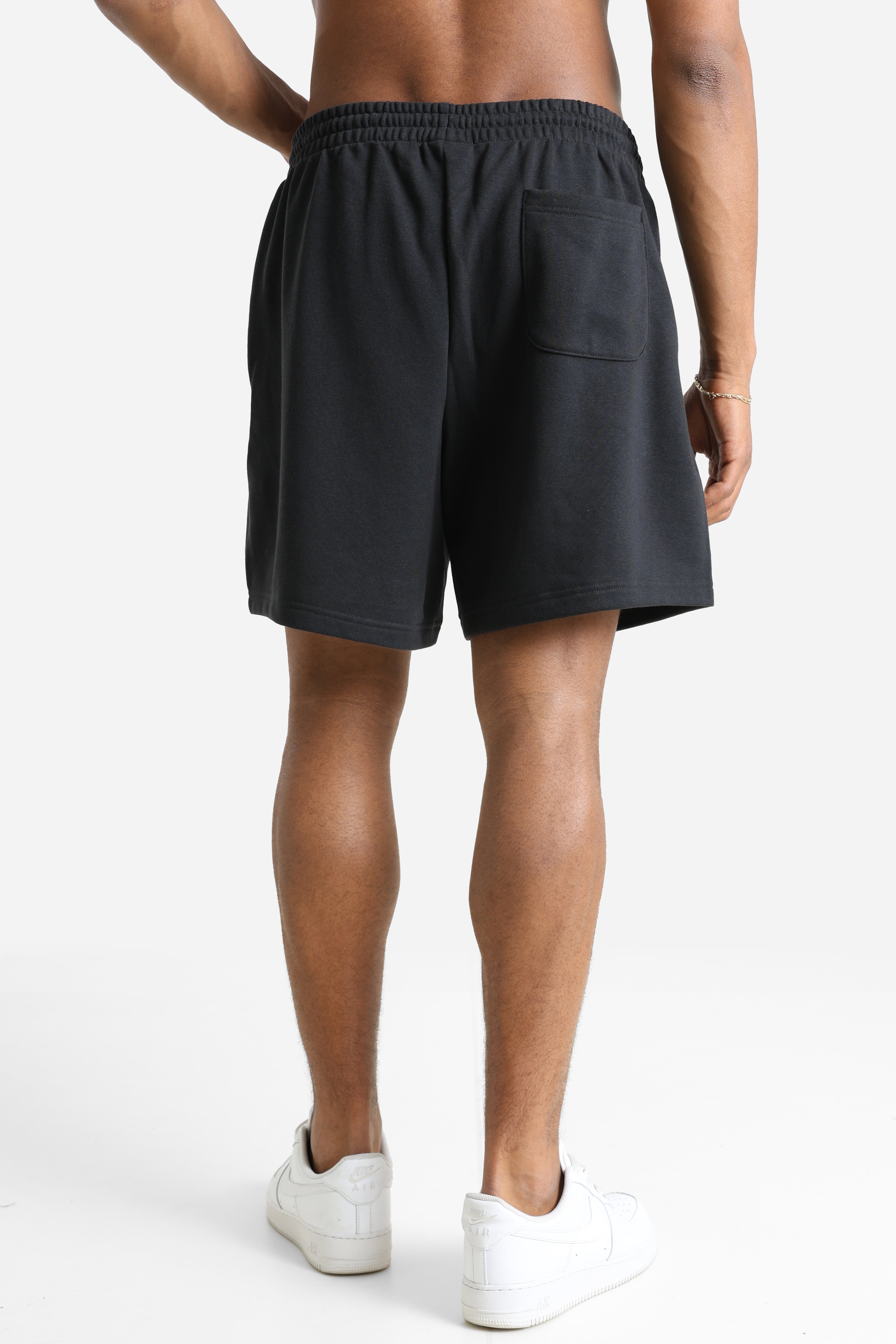 Shorts Sport Essentials in felpa - Black