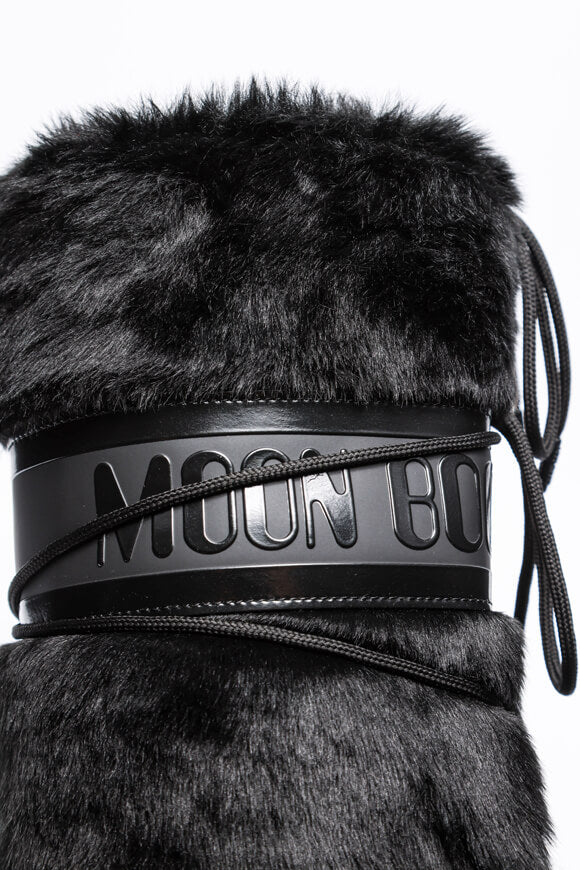 Icon faux fur snow boots - Black