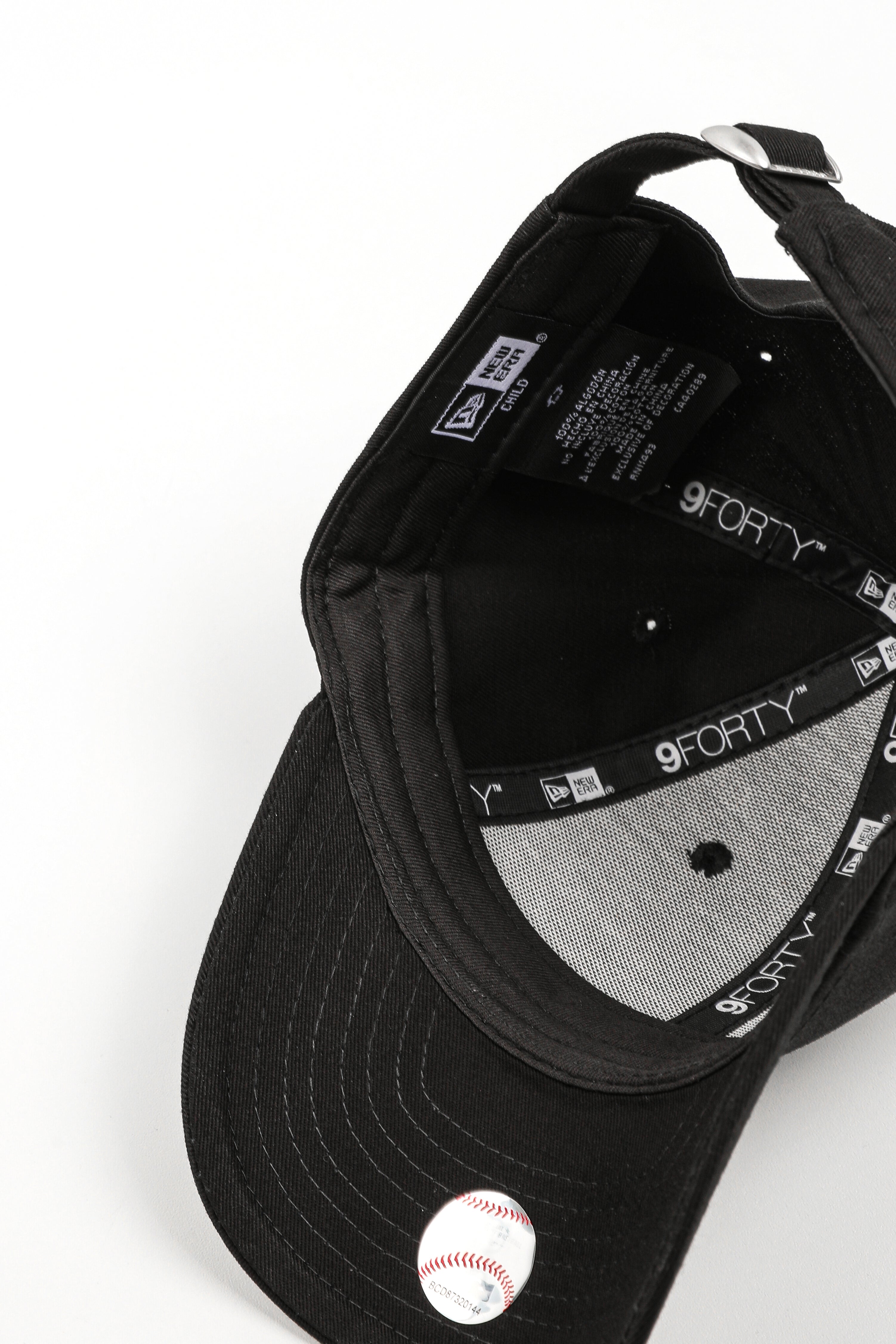 9Forty Cap / Strapback per bambini - Nero