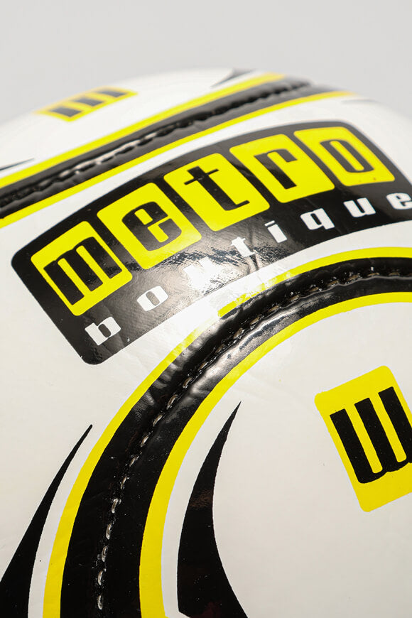 Football - Blanc + Jaune + Noir