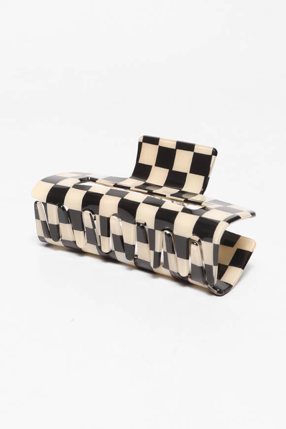 Haarklammer - Black + White