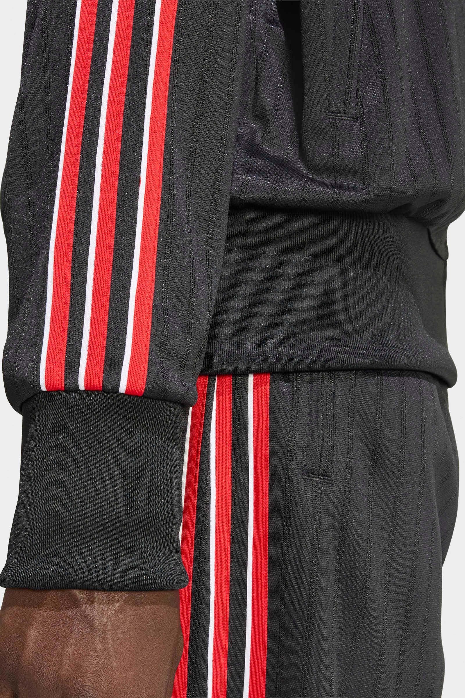 Adicolor Classics Firebird Trainingsjacke - Black + Red