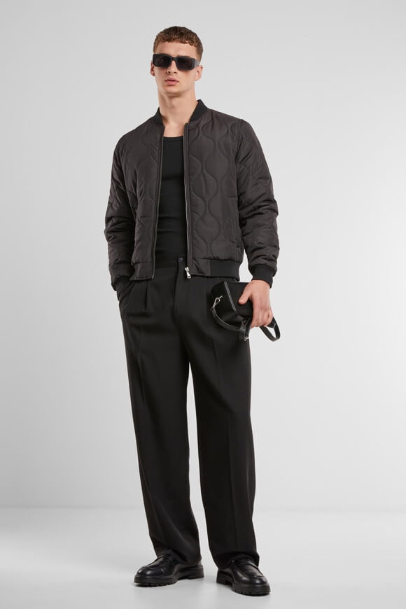 Leichte Bomberjacke - Black