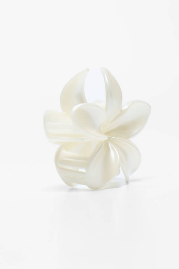 Haarklammer - White Pearl