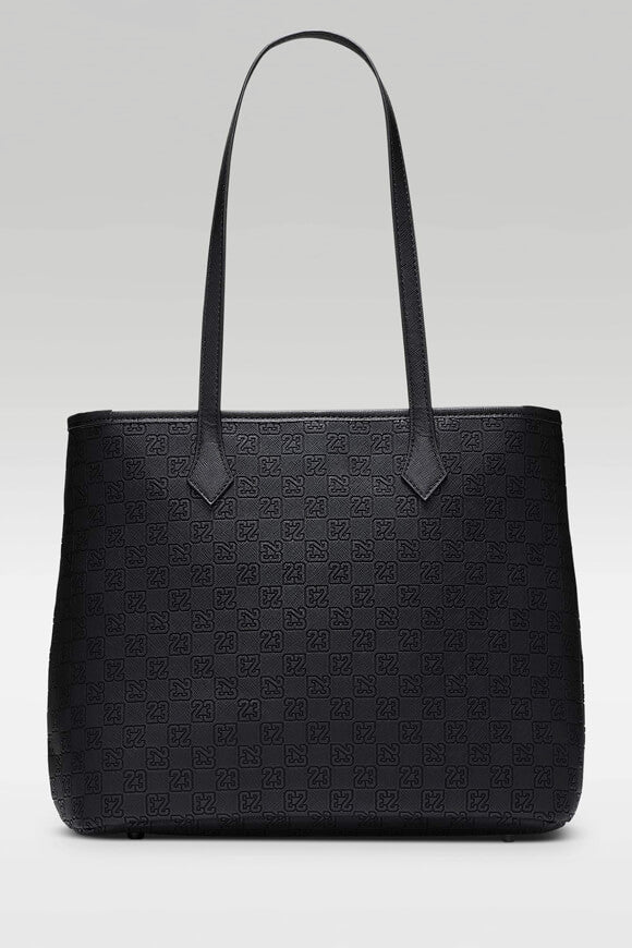Monogram Shopper - Black