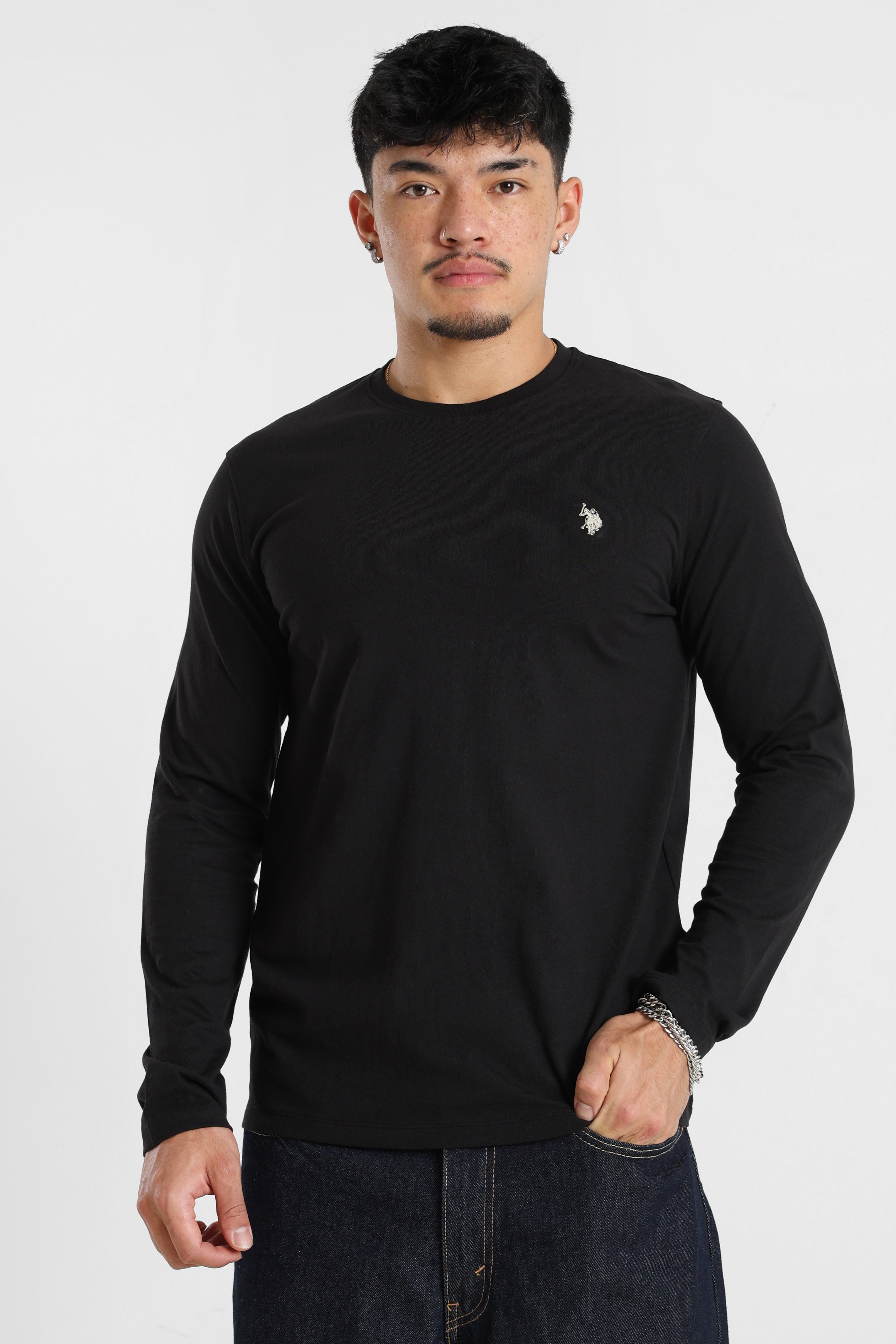 Akio Langarmshirt - Black