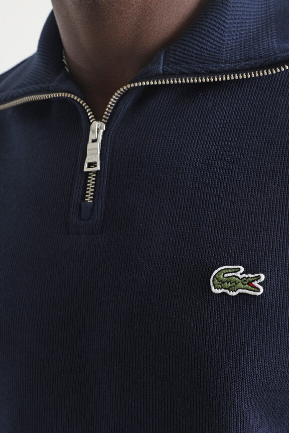 Pull en tricot fin côtelé - Navy