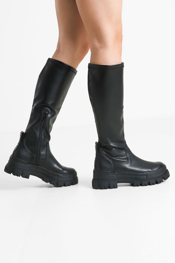Aspha Sock Boots - Black