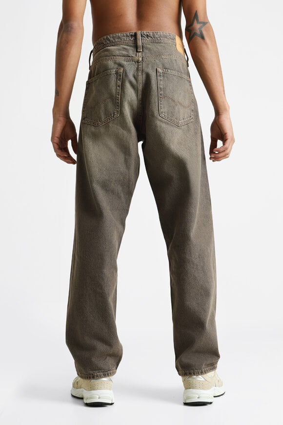 Eddie Jeans Loose Fit L32 - Nero/Marrone