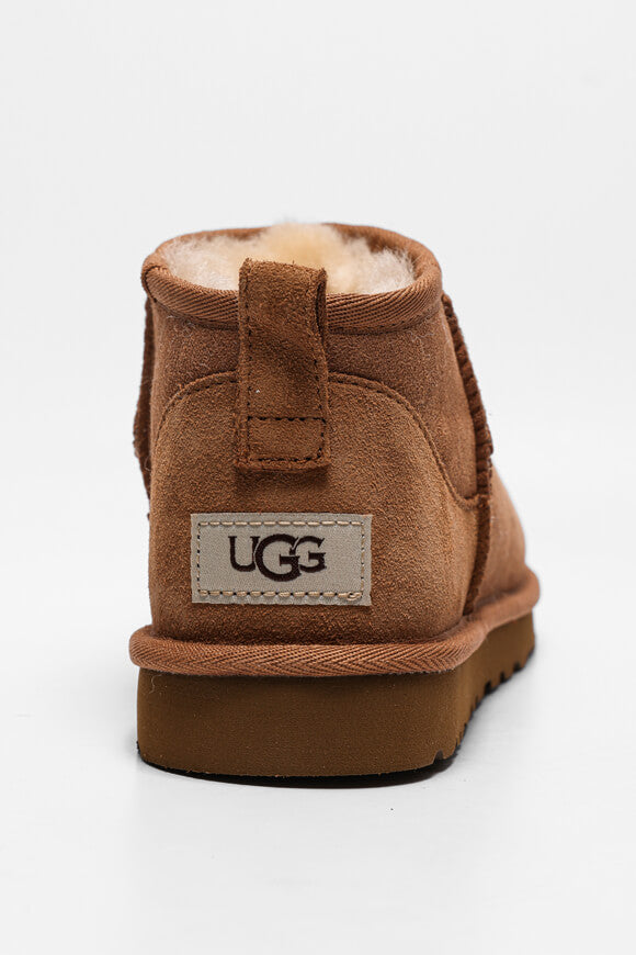 Classic Ultra Mini gefütterte Stiefelette - Chestnut