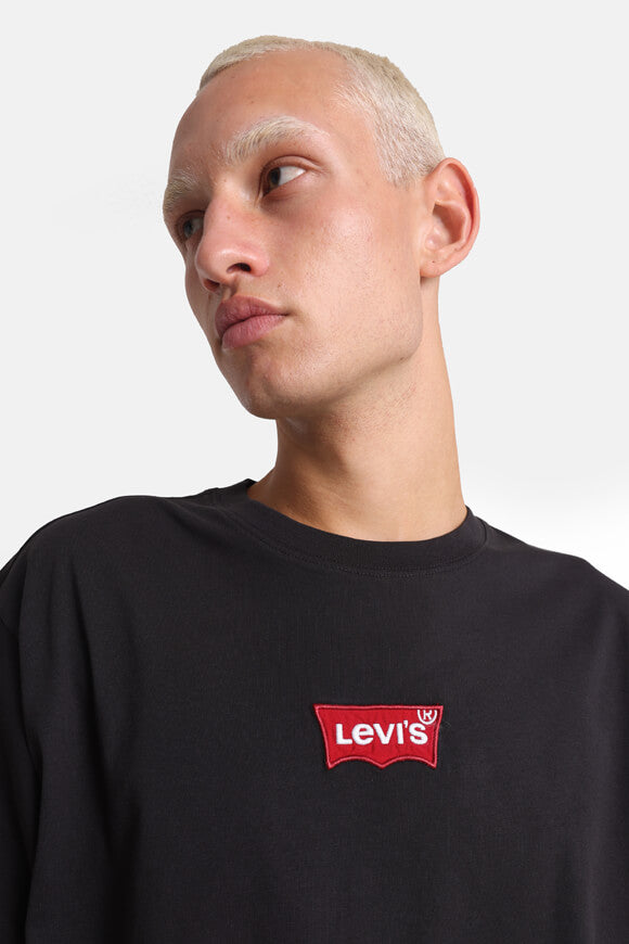 Vintage Fit Graphic T-Shirt - Black