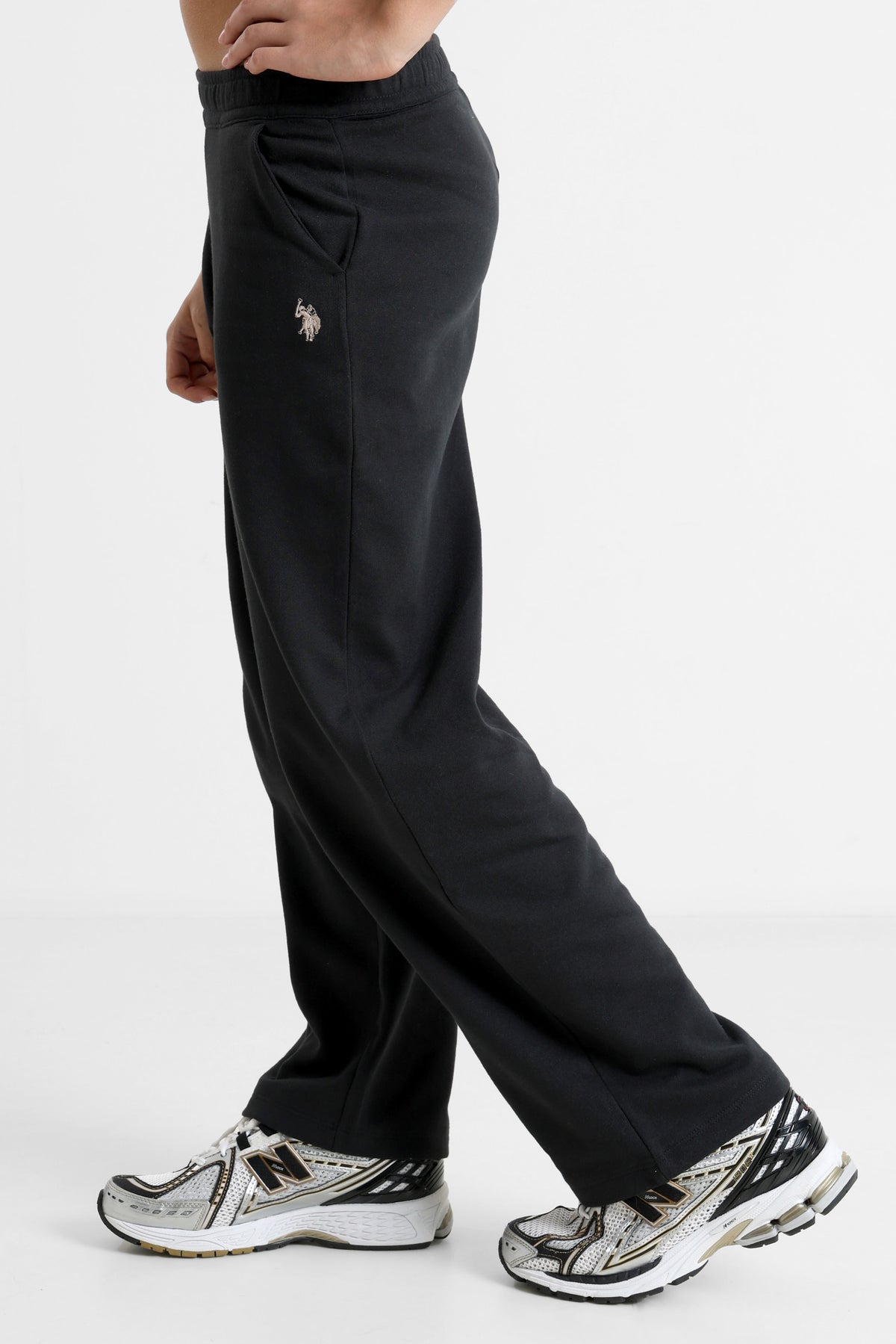 Pantaloni Thora in felpa - Black