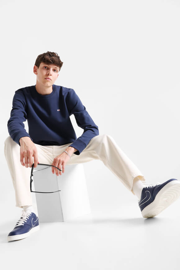 Sweat-shirt en laine polaire Flag - Twilight Navy