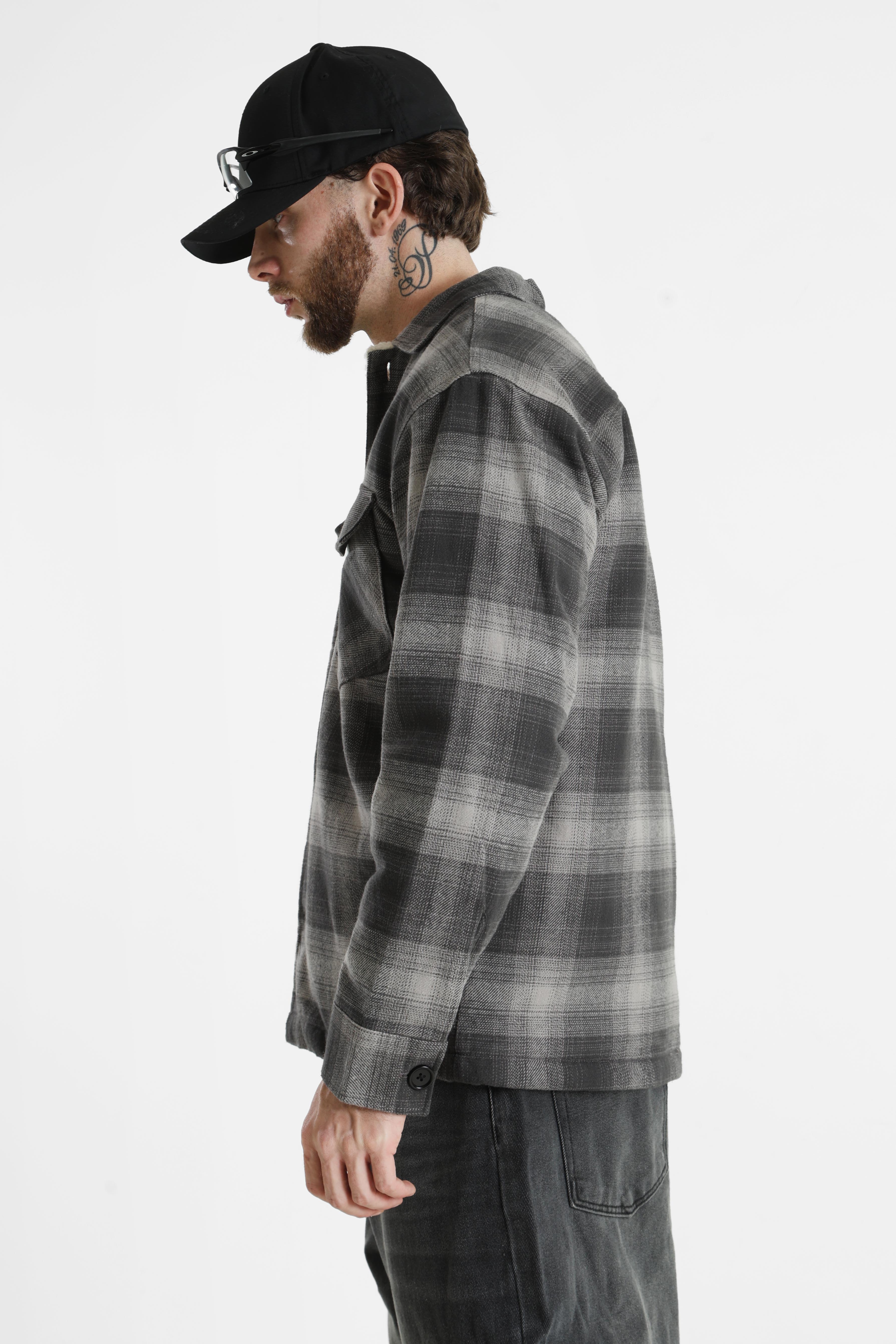 JPRBLURAYLE Maglia over foderata - Cenere vulcanica