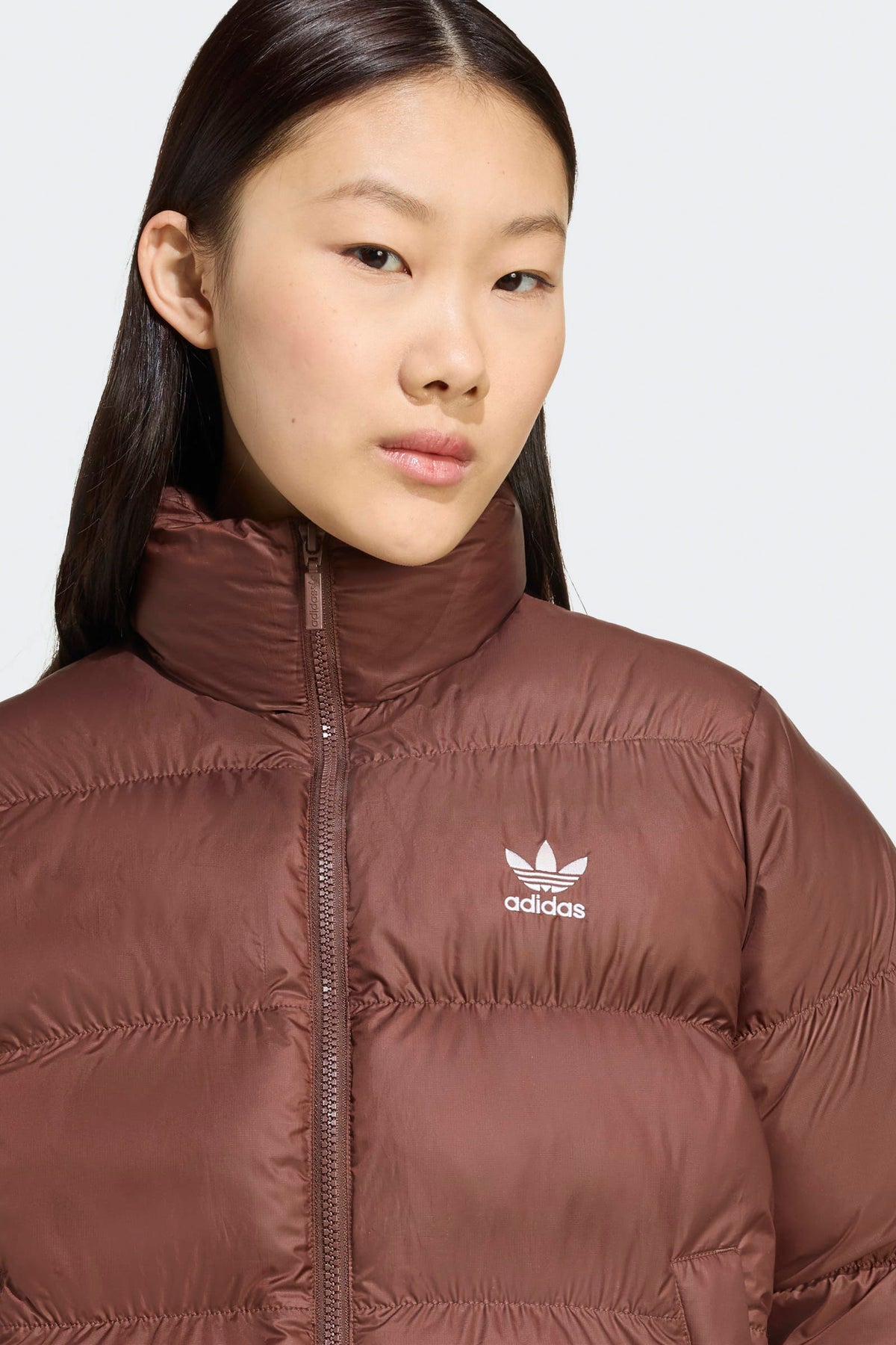 Adicolor quilted jacket - Auburn