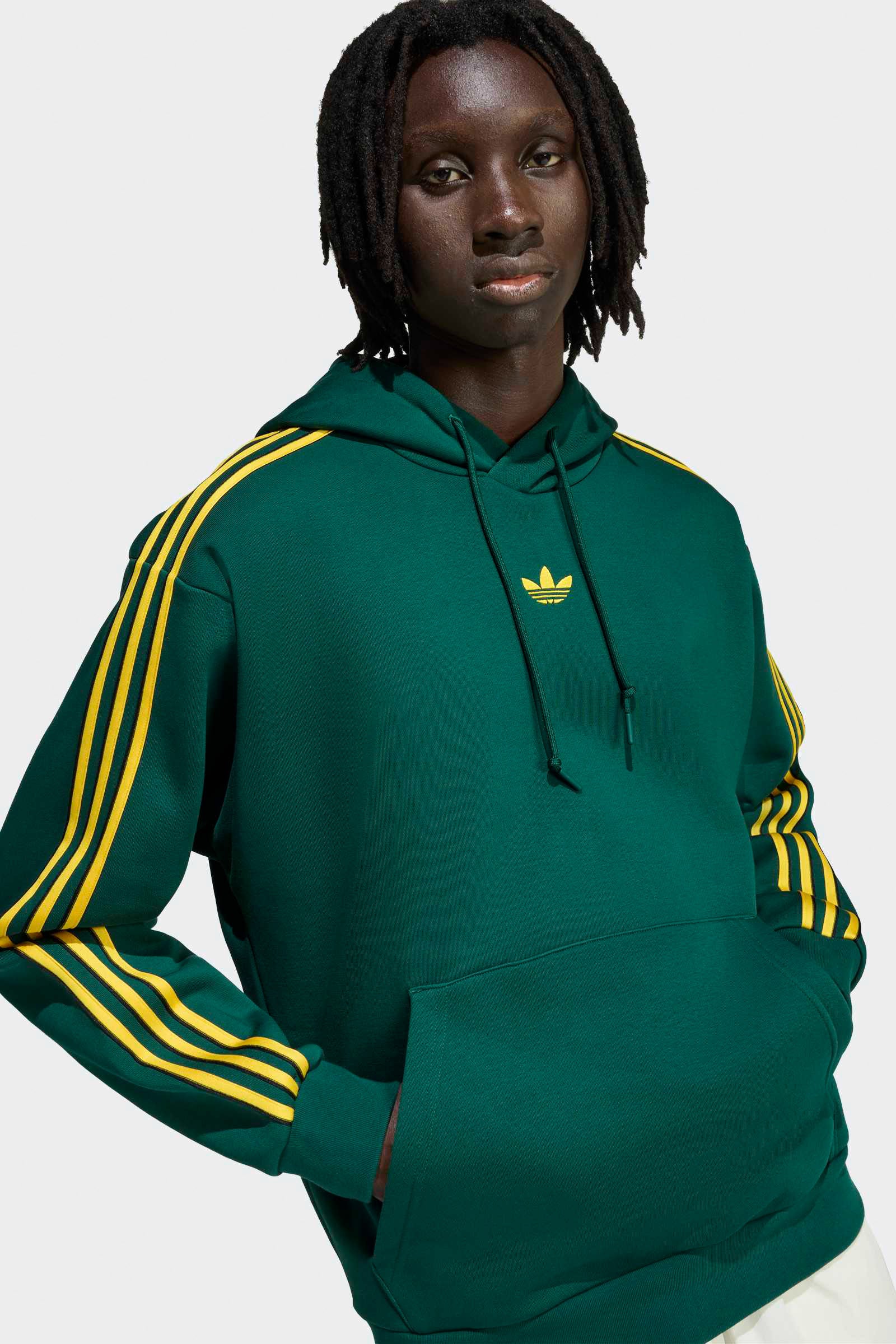 Kapuzensweatshirt - Collegiate Green
