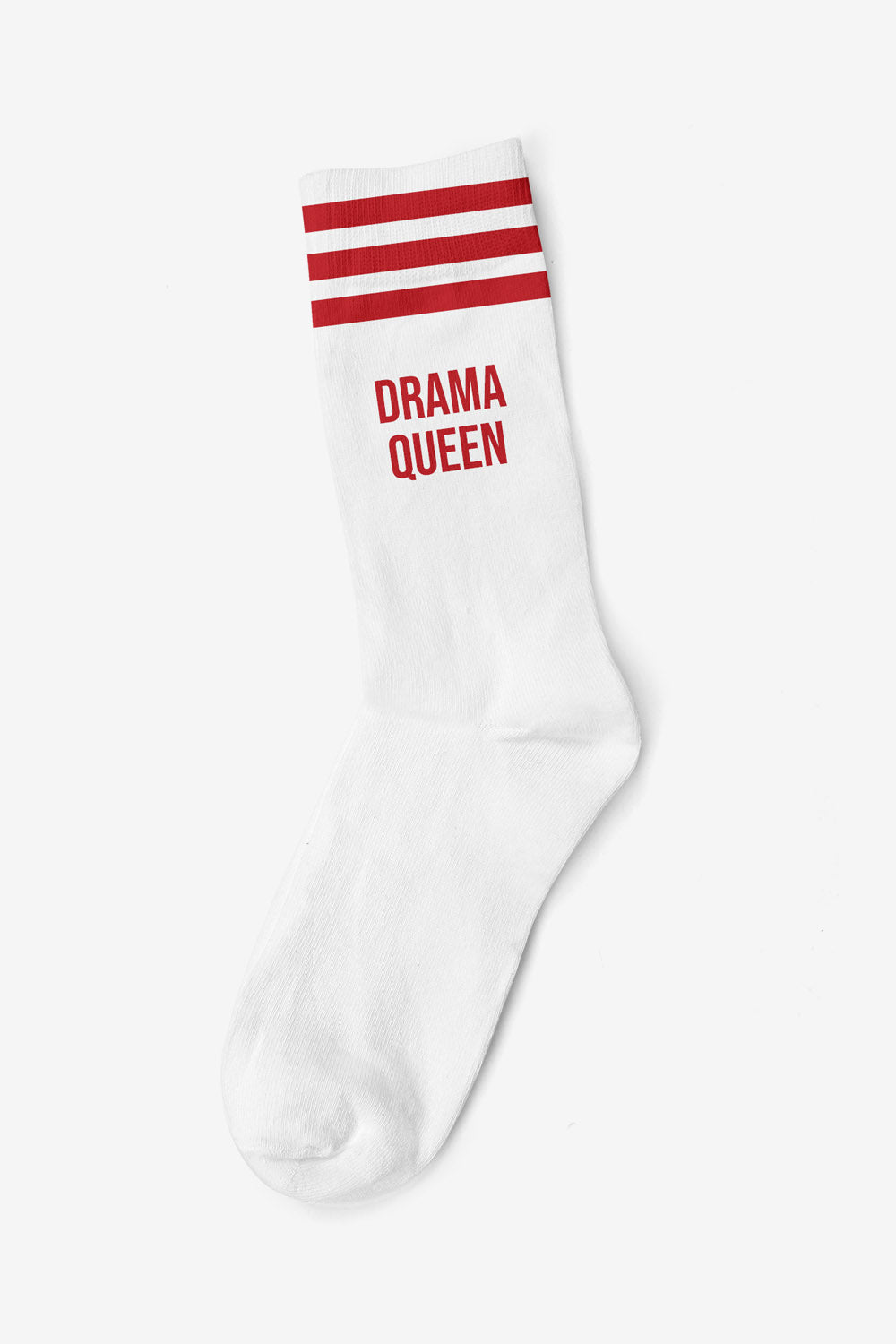 Socks - White + Red