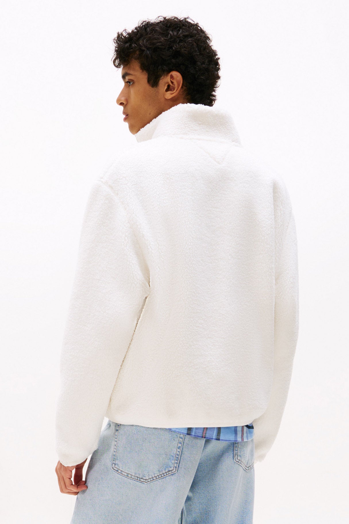 Veste en peluche - Ancient White