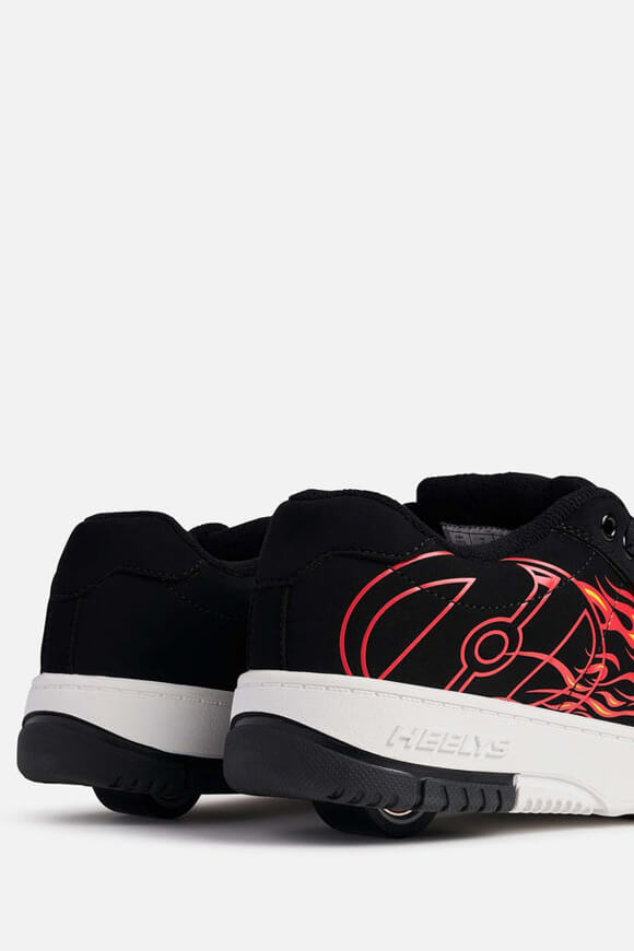 Kolect Prints Sneaker - Black + Red