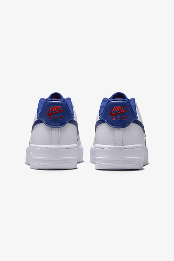Air Force 1 Sneaker - White + Deep Royal Blue