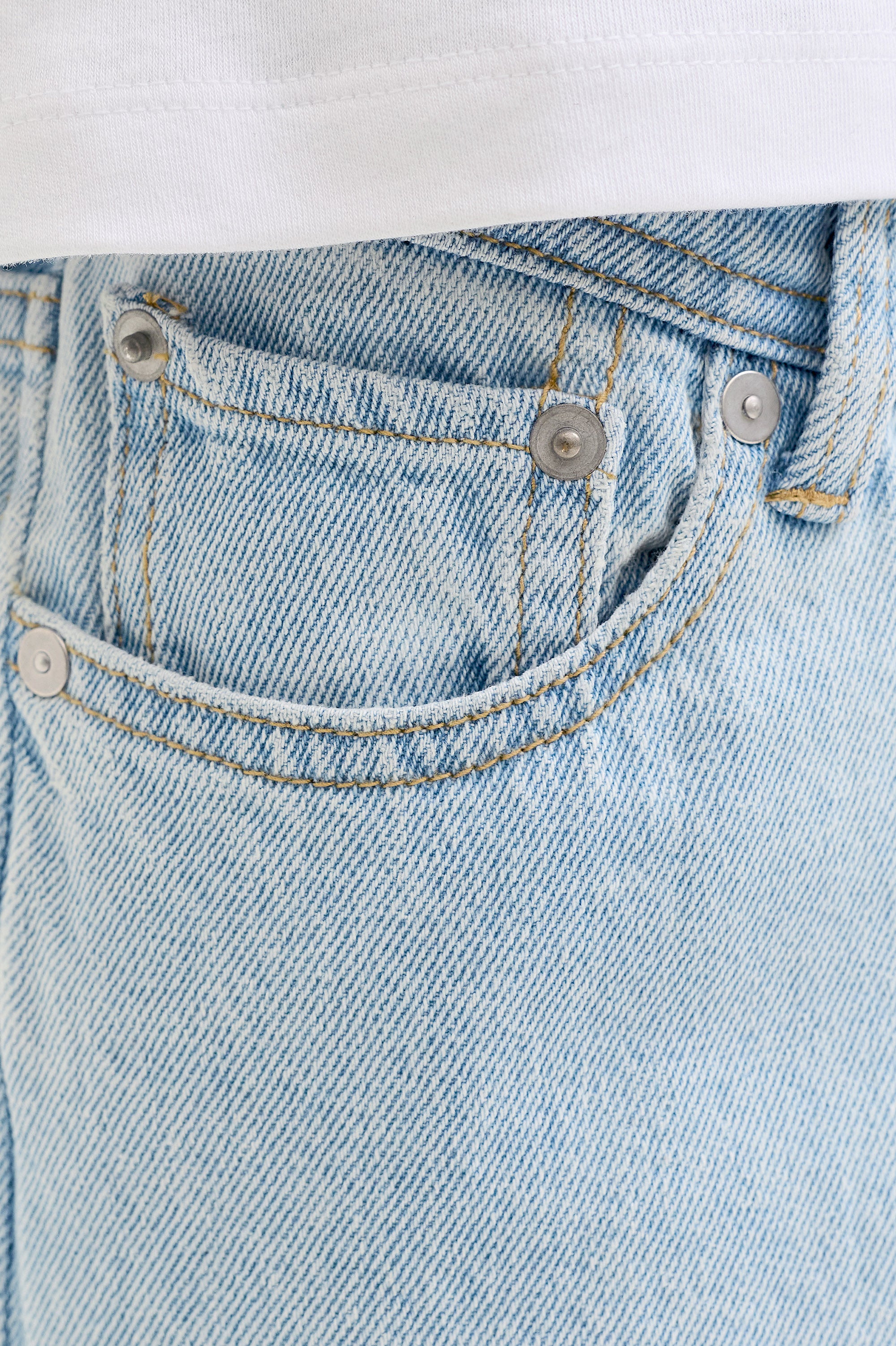 JJIALEX Baggy Jeans - Blue Denim