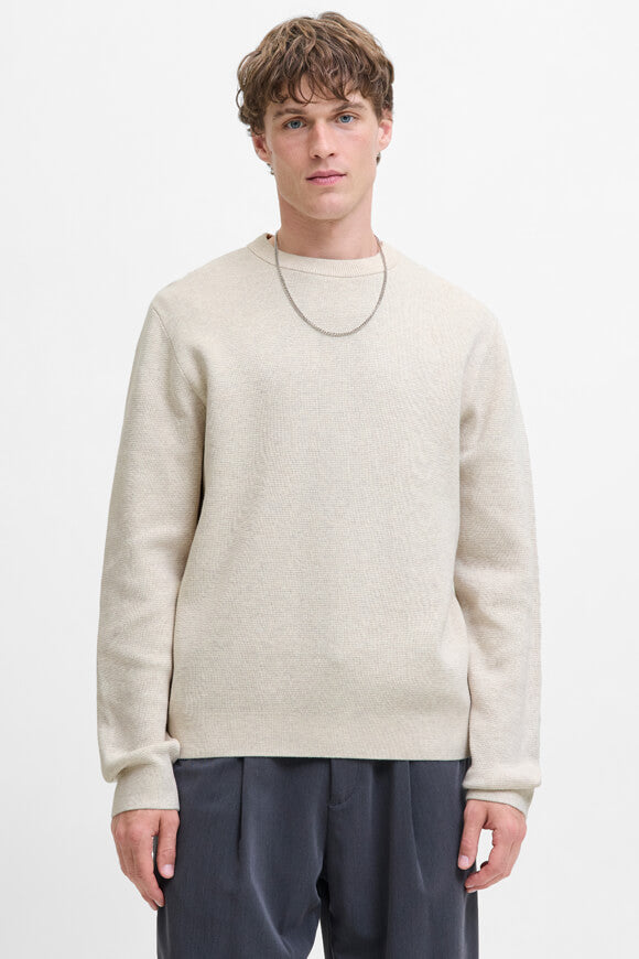 JPRBLAMILANO pull en tricot - Cloud Dancer