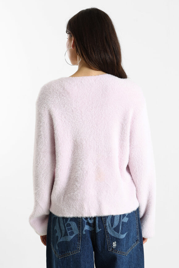 Hairy cardigan - Lilac