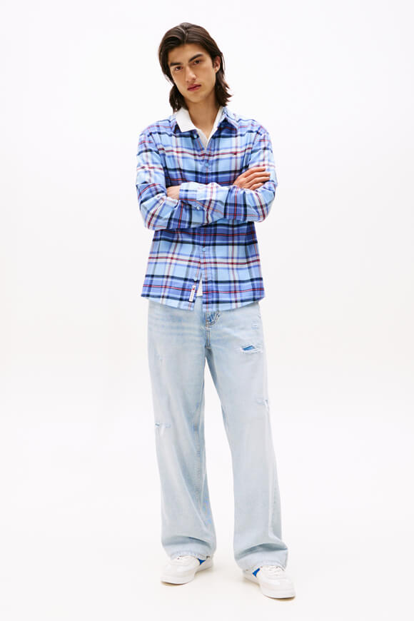 Jaimie Relaxed Straight Fit Jeans L32 - Light Blue Denim