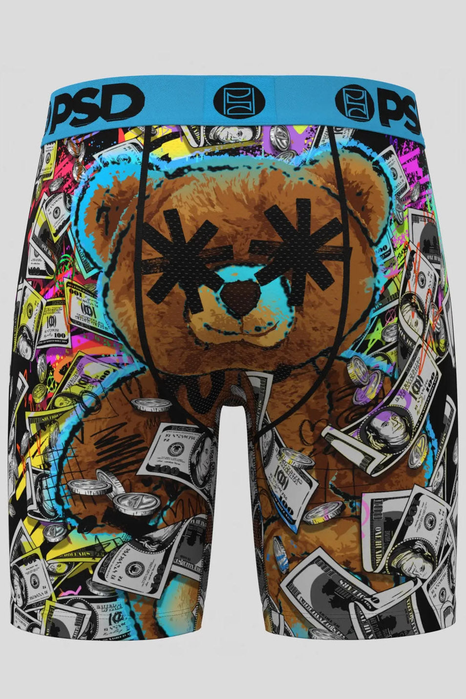 Money Hype boxer - Blue + Multicolor