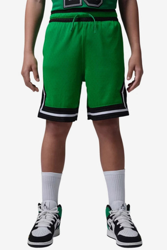 Diamond Mesh Shorts - Lucky Green