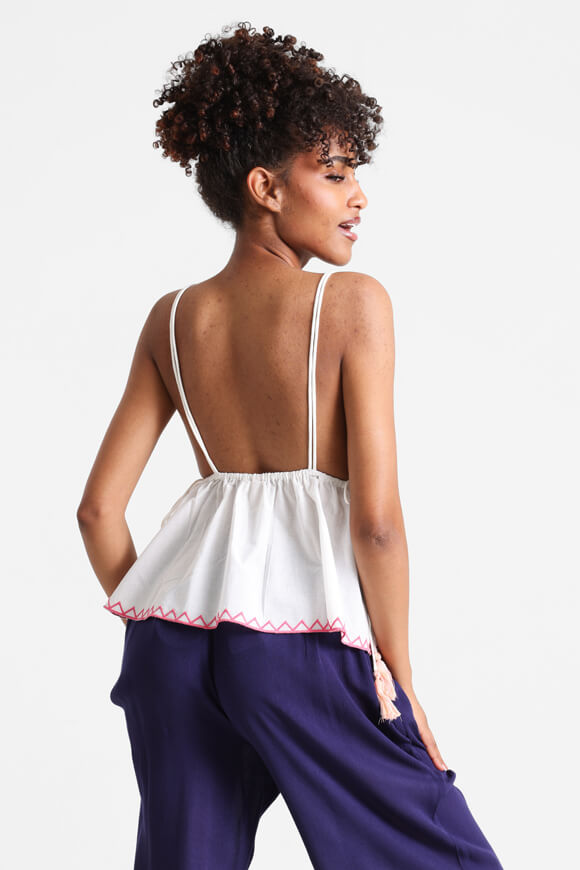 Strappy top - Cloud Dancer