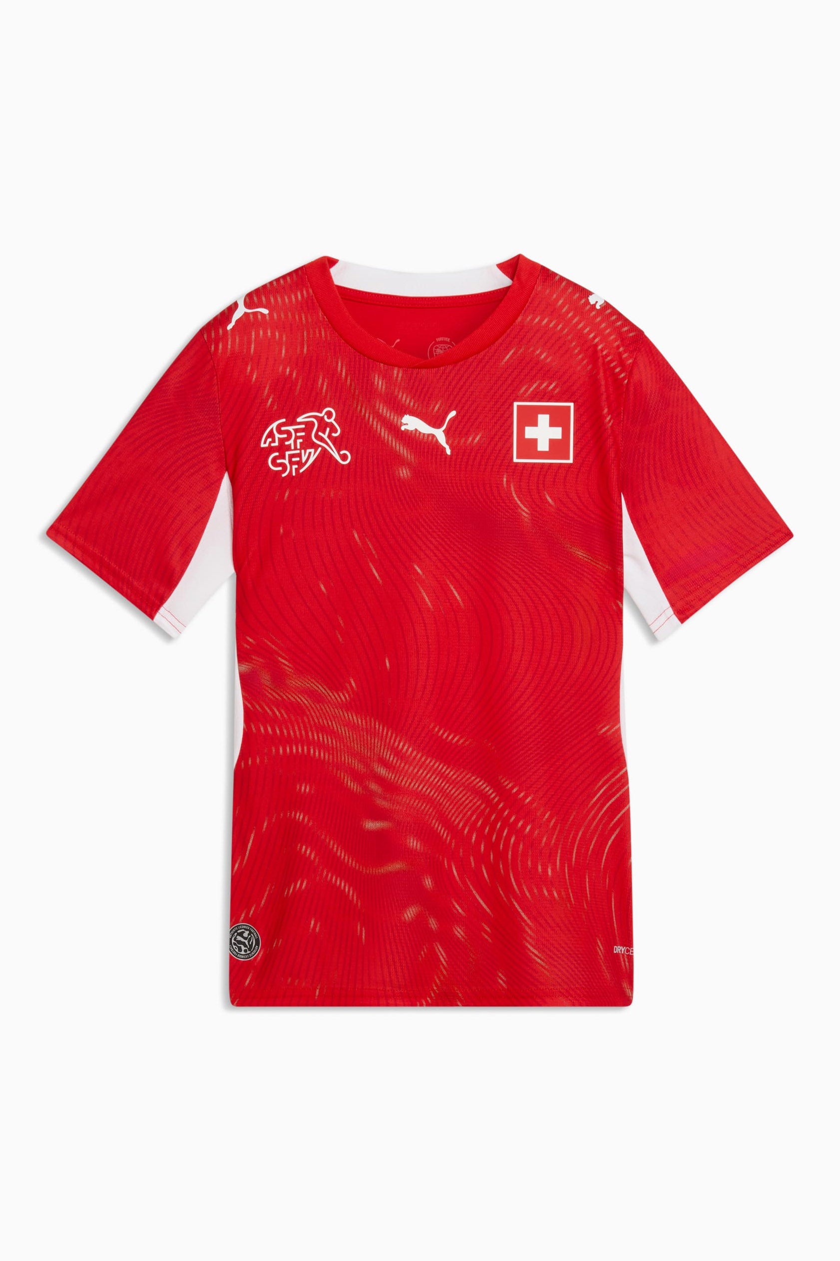 T-shirt Home Suisse - Red + White