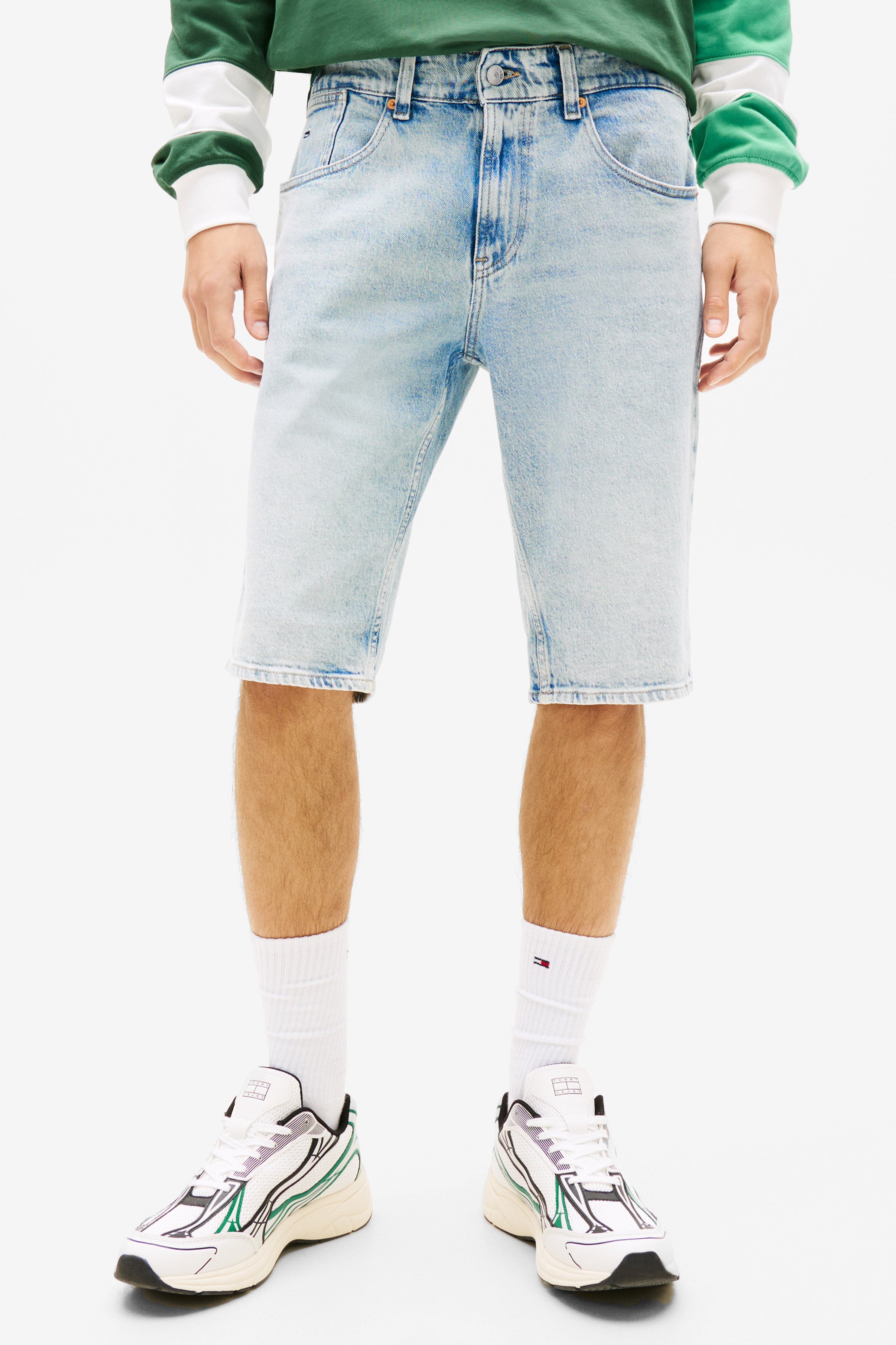 Ronnie Jeansshorts - Light Blue Denim