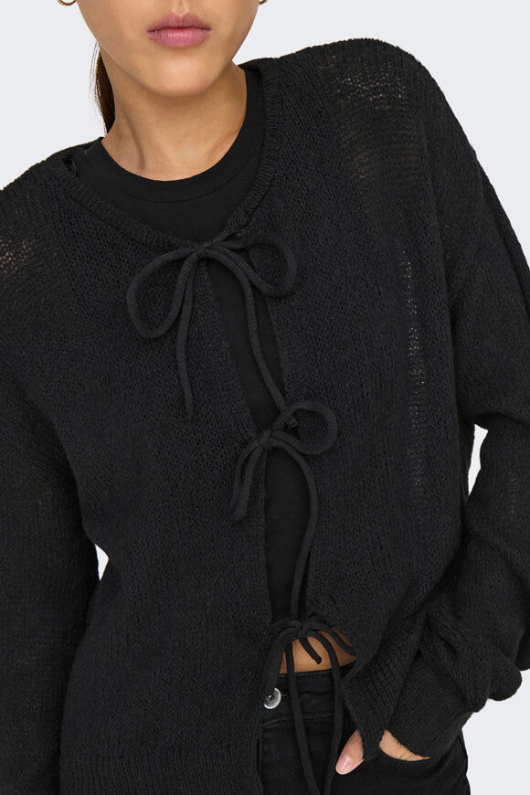 Muline cardigan - Black