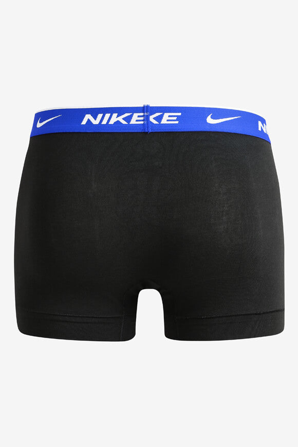 Dreierpack Boxershorts - Schwarz + Rot + Weiss + Royal