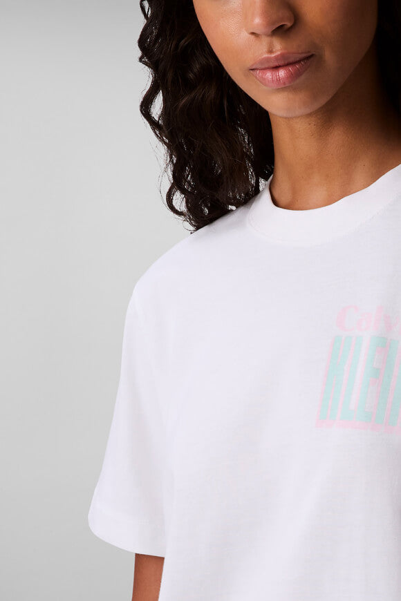 Maglietta oversize - Bianco brillante