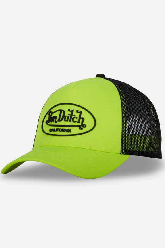 Casquette trucker / snapback - Lime + Black