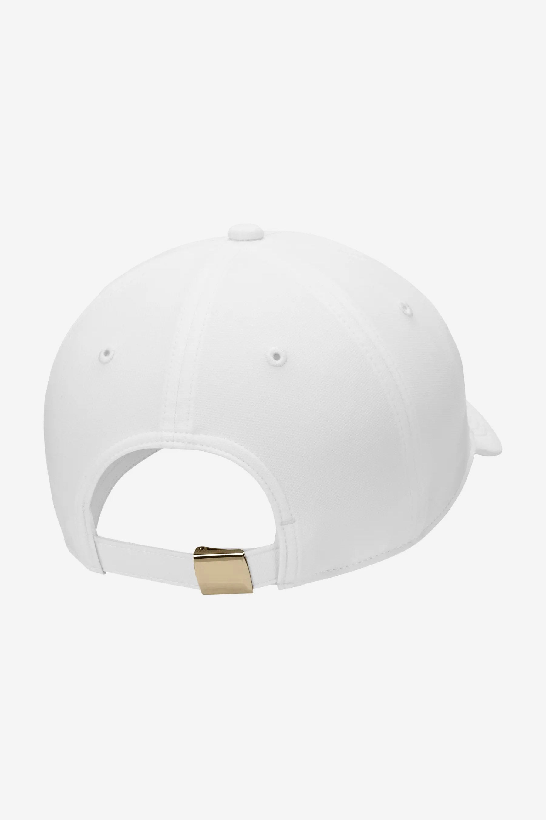 Casquette strapback - White + Metallic Gold