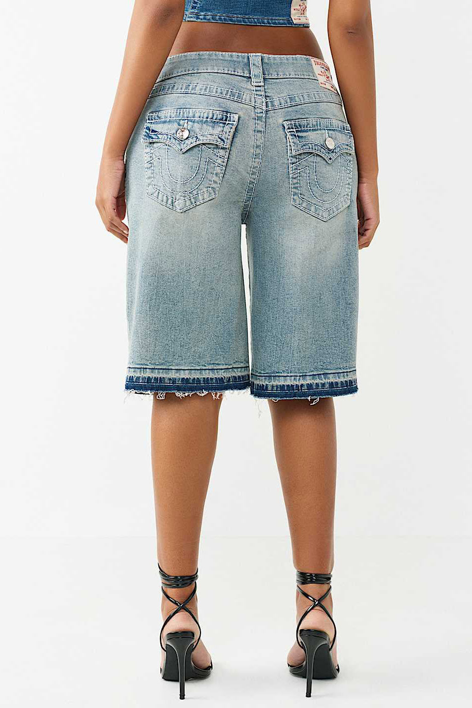 JESSIE denim bermuda shorts - Lazy Shine