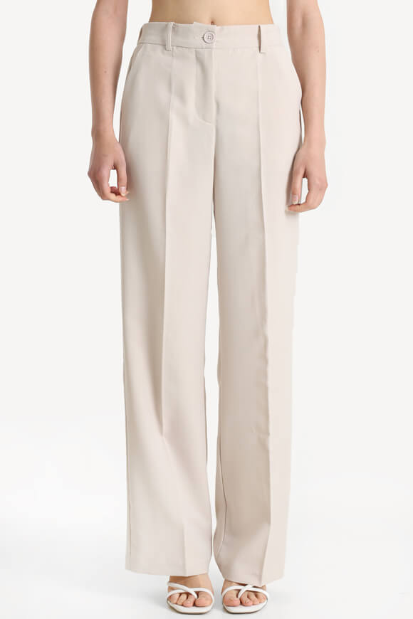 Stoffhose - Hellbeige