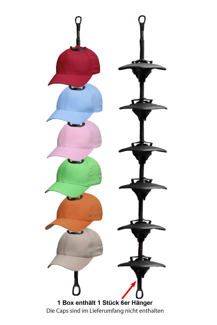 Cap-Halter - Schwarz