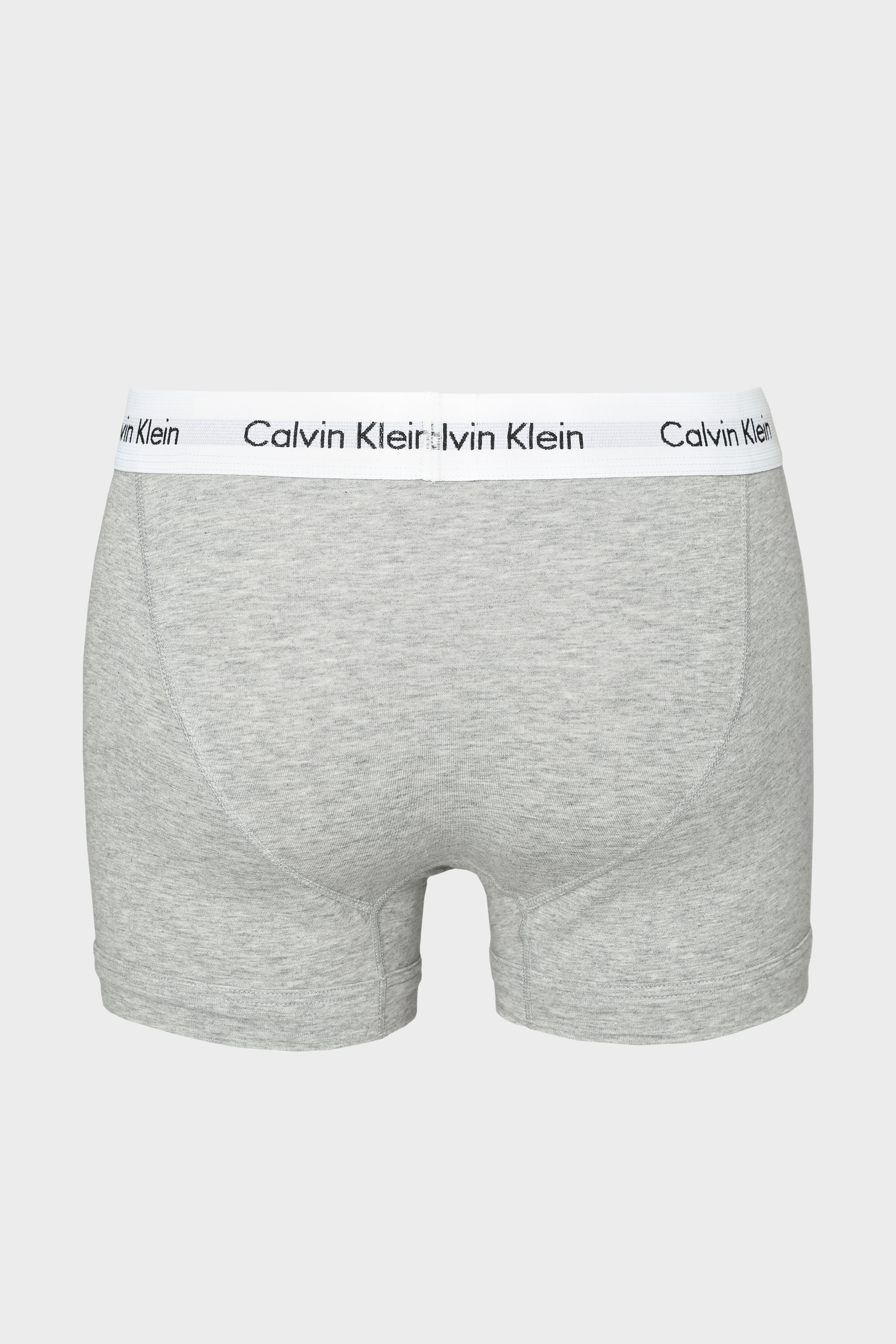 Lot de trois boxers - blanc + noir + gris chiné