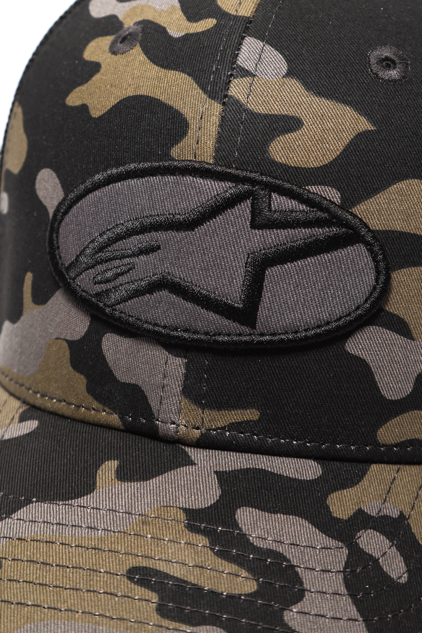 Cappellino Trucker / Snapback - Black Camo