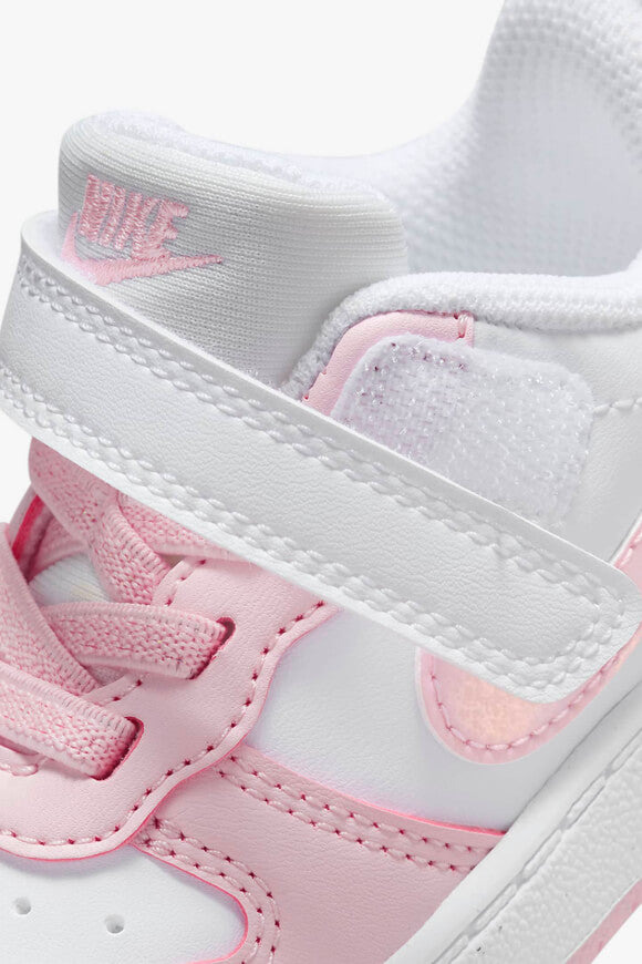Sneaker Court Borough Recraft Bambino - Rosa Foam + Bianco