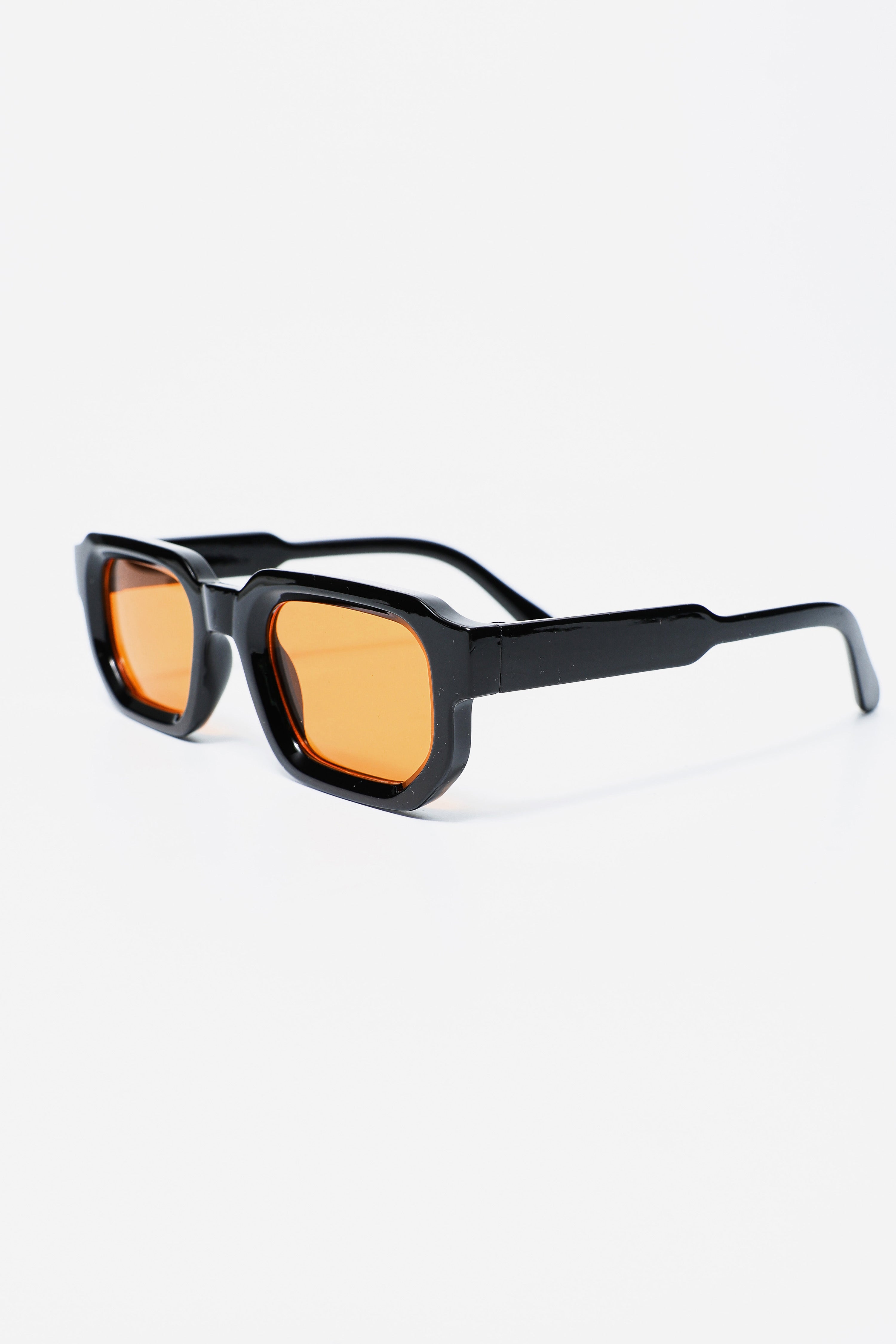 Brille - Black + Orange