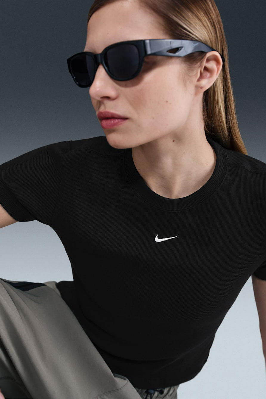 T-Shirt côtelé - Black