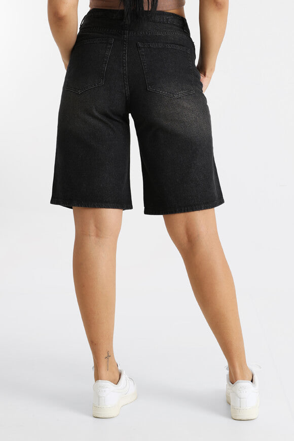 Short en jean - Denim noir